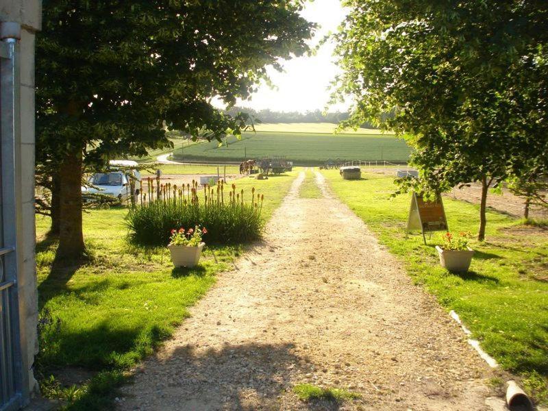 Villa Les Attelages et les Logis de Cuzay à Roiffé Extérieur photo